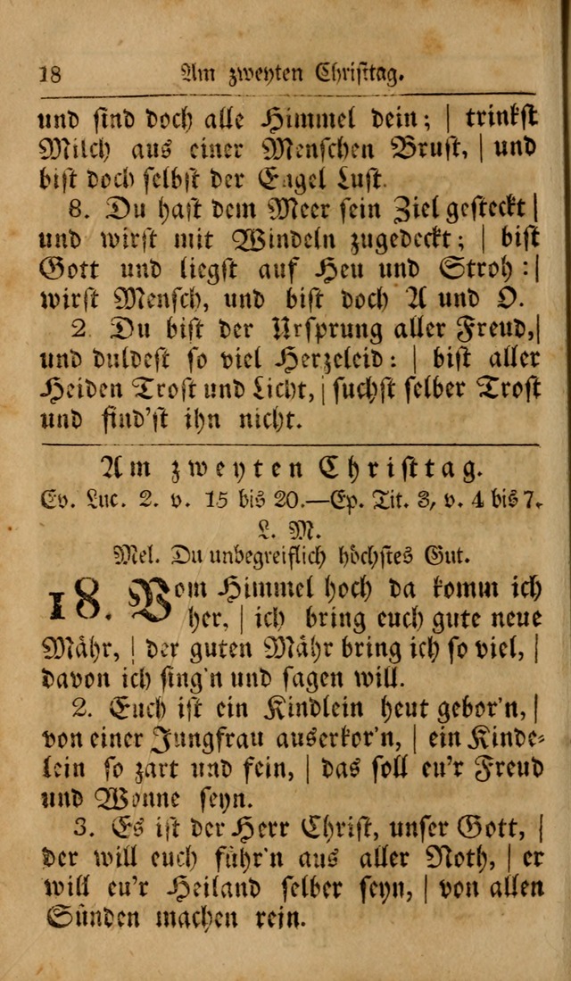 Das neu eingerichtete Gesang-buch: bestehend aus einer Sammlung der besten Lieder, zum gebrauch des öffentlichen Deutschen Gottesdienstes