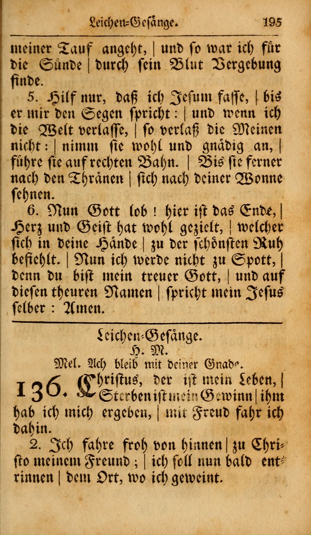 Das neu eingerichtete Gesang-buch: bestehend aus einer Sammlung der besten Lieder, zum gebrauch des öffentlichen Deutschen Gottesdienstes