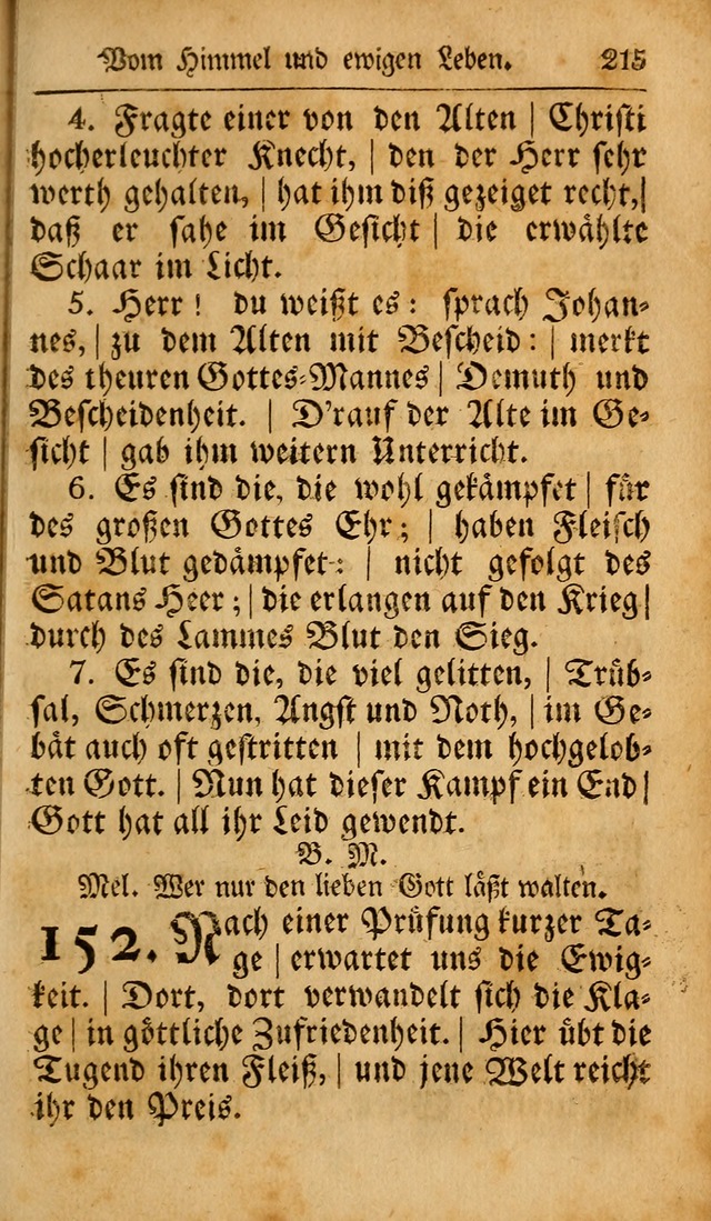 Das neu eingerichtete Gesang-buch: bestehend aus einer Sammlung der besten Lieder, zum gebrauch des öffentlichen Deutschen Gottesdienstes