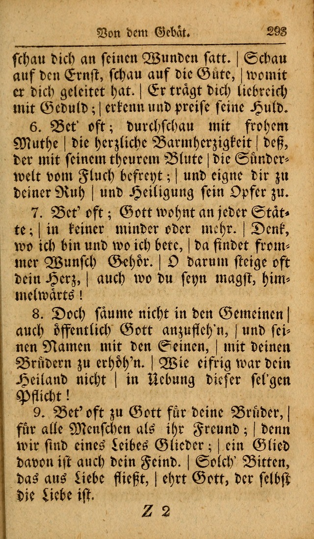 Das neu eingerichtete Gesang-buch: bestehend aus einer Sammlung der besten Lieder, zum gebrauch des öffentlichen Deutschen Gottesdienstes