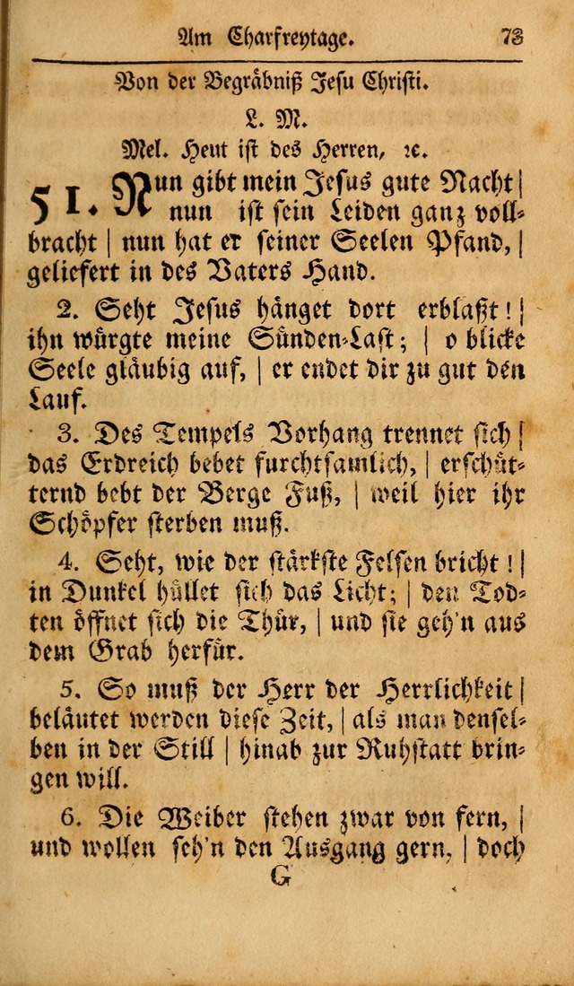 Das neu eingerichtete Gesang-buch: bestehend aus einer Sammlung der besten Lieder, zum gebrauch des öffentlichen Deutschen Gottesdienstes