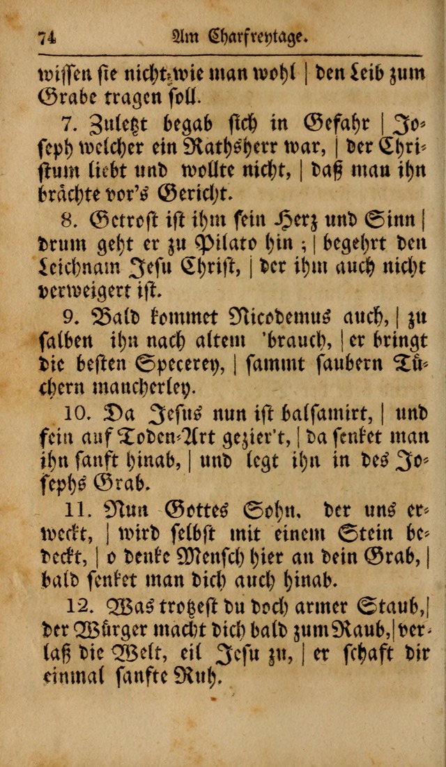 Das neu eingerichtete Gesang-buch: bestehend aus einer Sammlung der besten Lieder, zum gebrauch des öffentlichen Deutschen Gottesdienstes