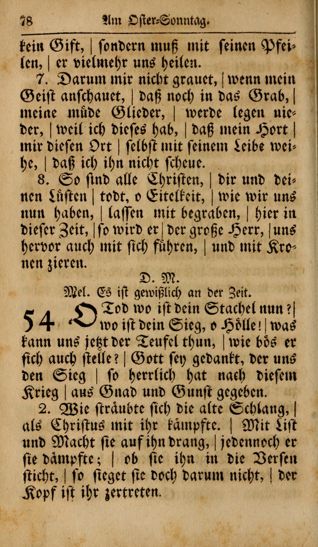 Das neu eingerichtete Gesang-buch: bestehend aus einer Sammlung der besten Lieder, zum gebrauch des öffentlichen Deutschen Gottesdienstes