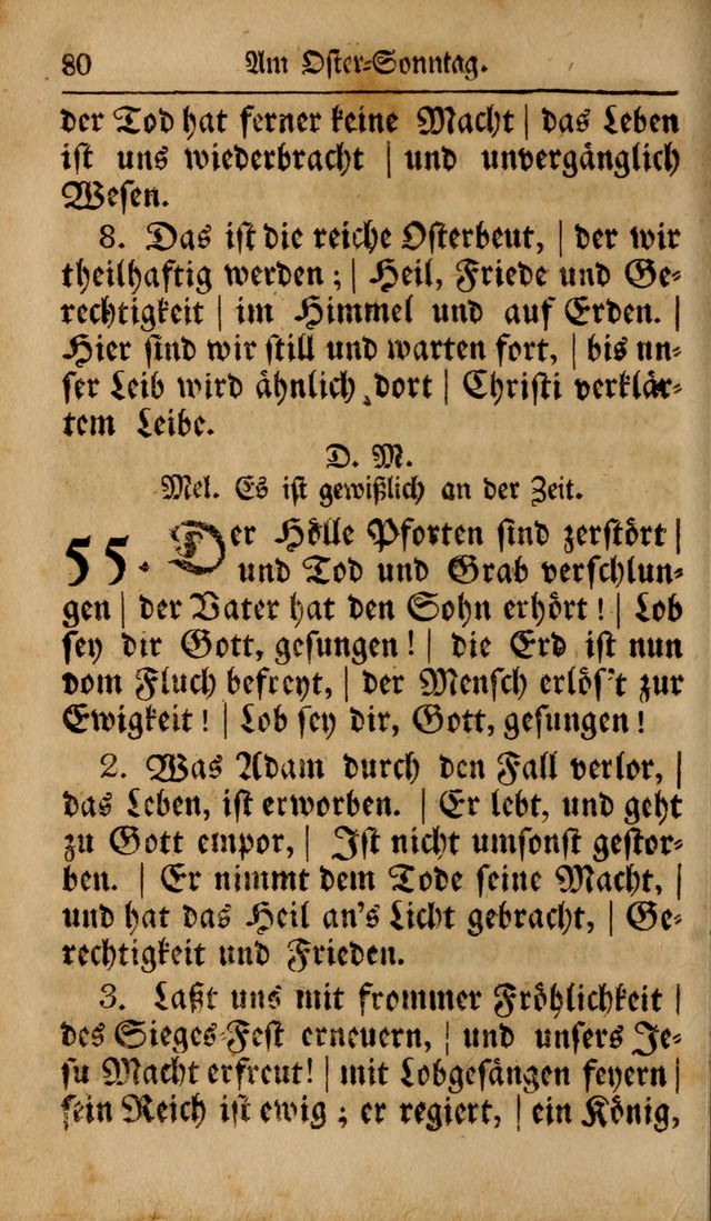 Das neu eingerichtete Gesang-buch: bestehend aus einer Sammlung der besten Lieder, zum gebrauch des öffentlichen Deutschen Gottesdienstes