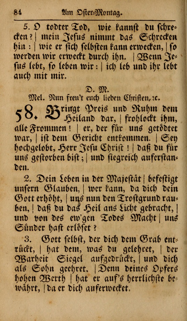 Das neu eingerichtete Gesang-buch: bestehend aus einer Sammlung der besten Lieder, zum gebrauch des öffentlichen Deutschen Gottesdienstes