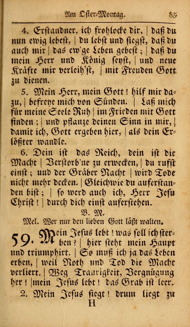 Das neu eingerichtete Gesang-buch: bestehend aus einer Sammlung der besten Lieder, zum gebrauch des öffentlichen Deutschen Gottesdienstes