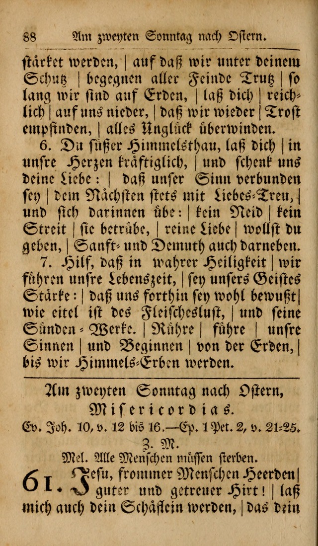 Das neu eingerichtete Gesang-buch: bestehend aus einer Sammlung der besten Lieder, zum gebrauch des öffentlichen Deutschen Gottesdienstes