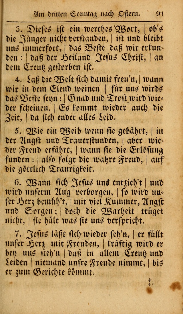 Das neu eingerichtete Gesang-buch: bestehend aus einer Sammlung der besten Lieder, zum gebrauch des öffentlichen Deutschen Gottesdienstes