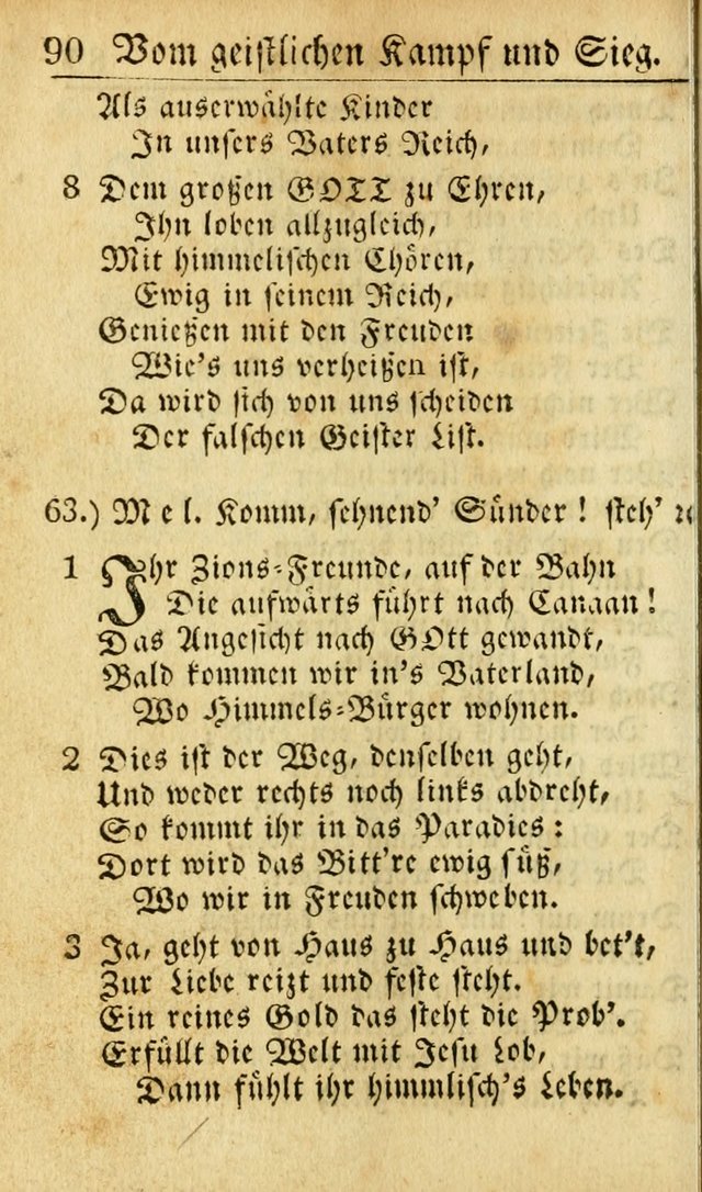 Die Geistliche Viole: oder, eine kleine Sammlung alter und neuer Geistreicher Lieder. 7th ed. page 101