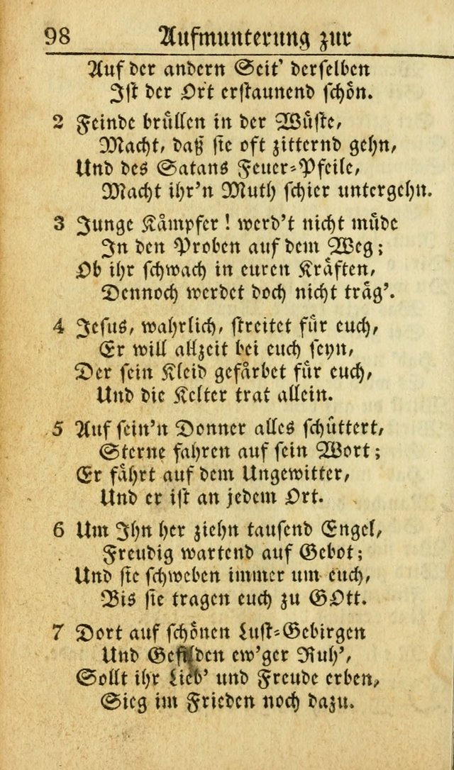 Die Geistliche Viole: oder, eine kleine Sammlung alter und neuer Geistreicher Lieder. 7th ed. page 109