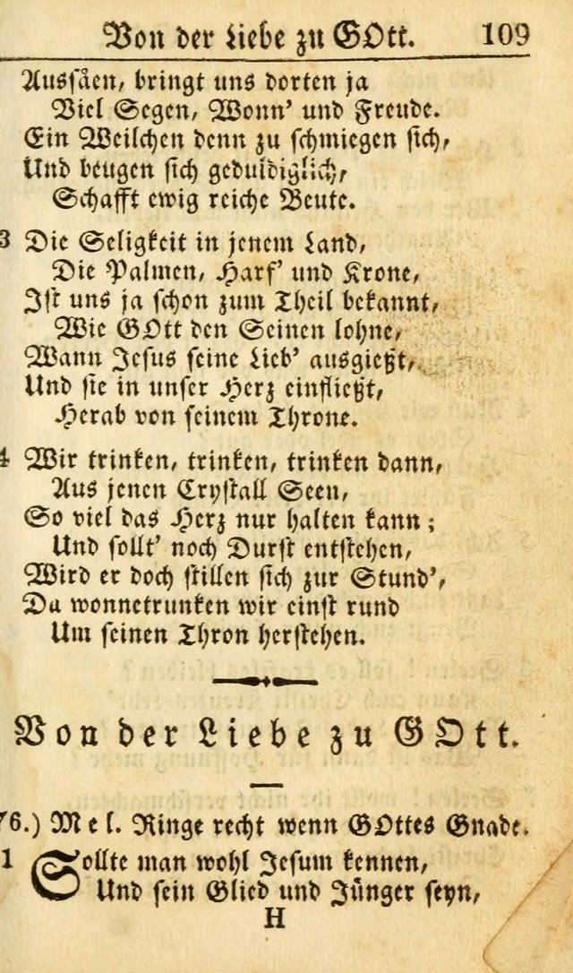 Die Geistliche Viole: oder, eine kleine Sammlung alter und neuer Geistreicher Lieder. 7th ed. page 120