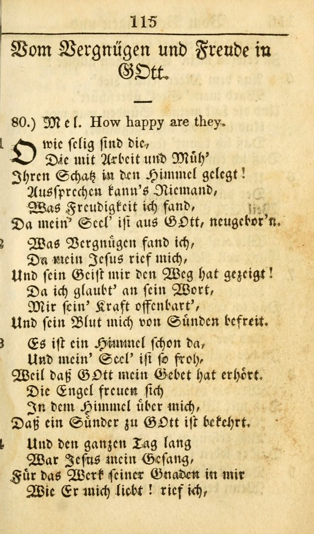 Die Geistliche Viole: oder, eine kleine Sammlung alter und neuer Geistreicher Lieder. 7th ed. page 126