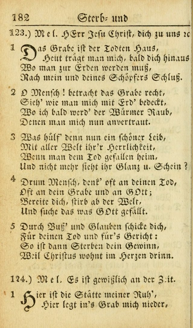 Die Geistliche Viole: oder, eine kleine Sammlung alter und neuer Geistreicher Lieder. 7th ed. page 193