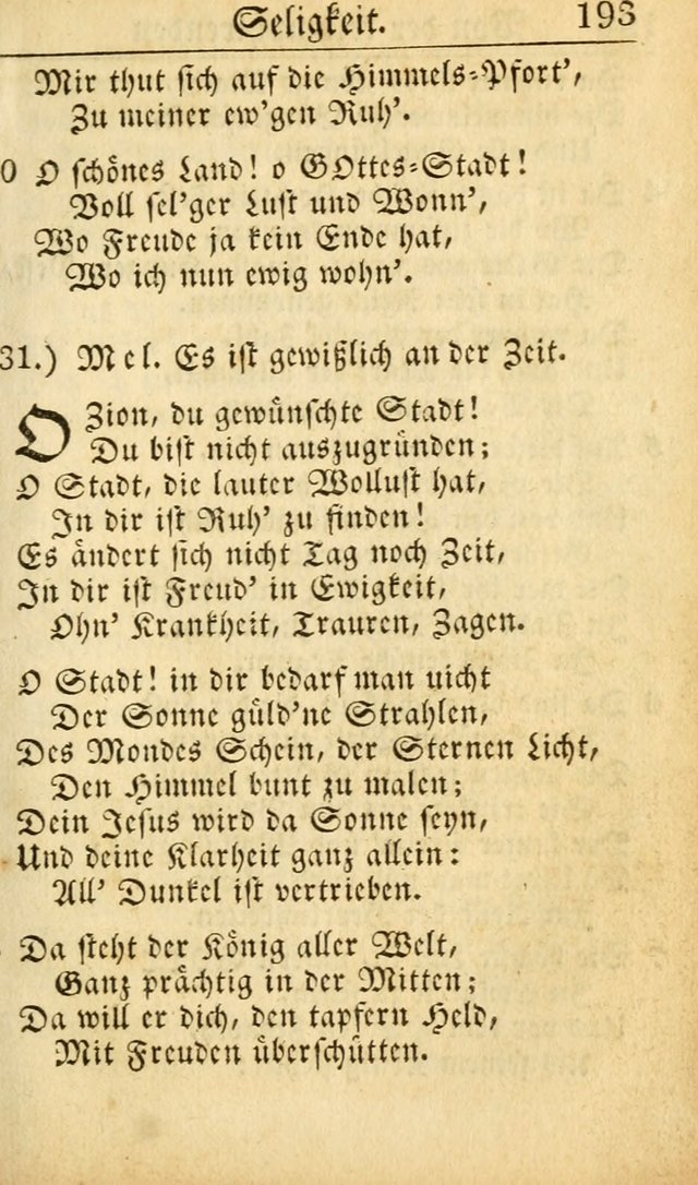 Die Geistliche Viole: oder, eine kleine Sammlung alter und neuer Geistreicher Lieder. 7th ed. page 204