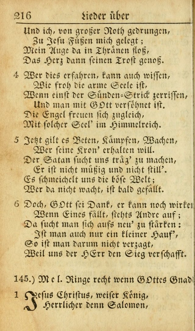 Die Geistliche Viole: oder, eine kleine Sammlung alter und neuer Geistreicher Lieder. 7th ed. page 227