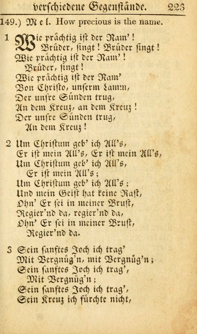 Die Geistliche Viole: oder, eine kleine Sammlung alter und neuer Geistreicher Lieder. 7th ed. page 234