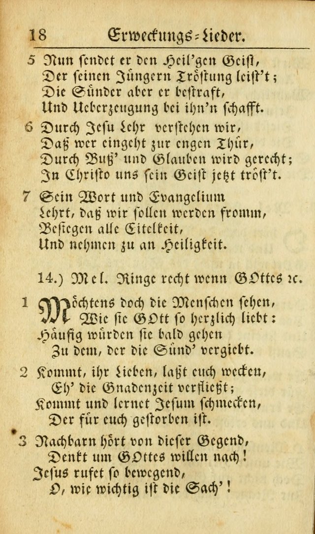 Die Geistliche Viole: oder, eine kleine Sammlung alter und neuer Geistreicher Lieder. 7th ed. page 29