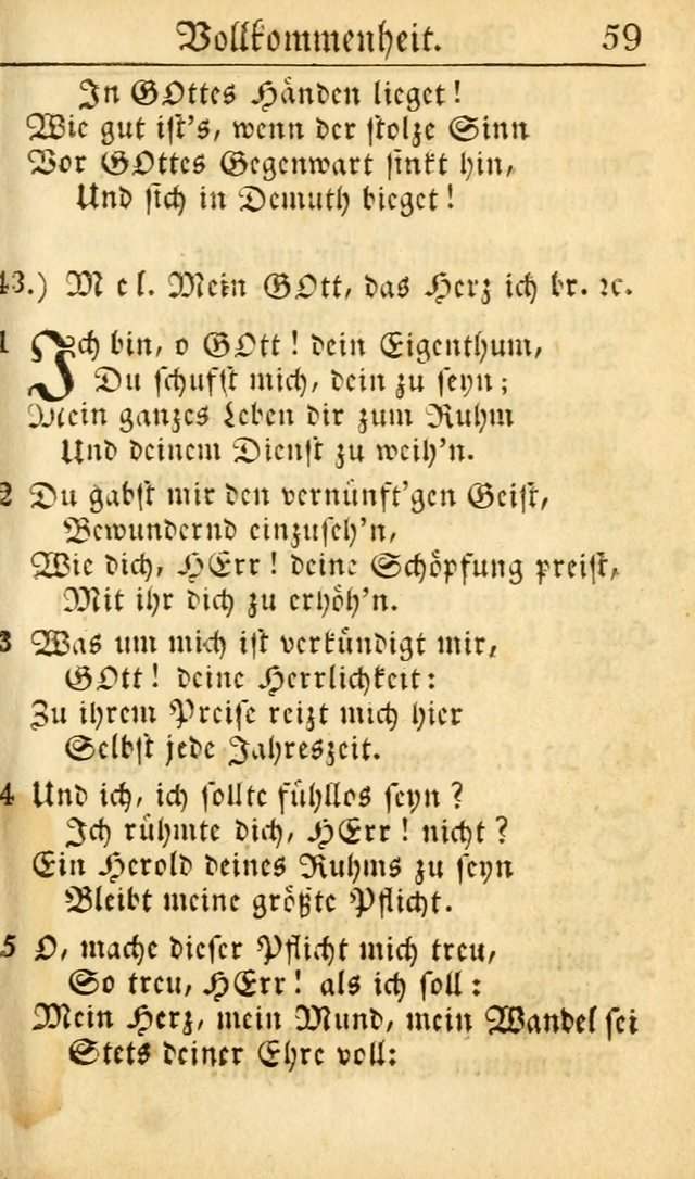 Die Geistliche Viole: oder, eine kleine Sammlung alter und neuer Geistreicher Lieder. 7th ed. page 70