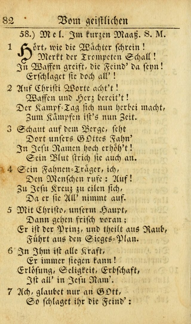 Die Geistliche Viole: oder, eine kleine Sammlung alter und neuer Geistreicher Lieder. 7th ed. page 93