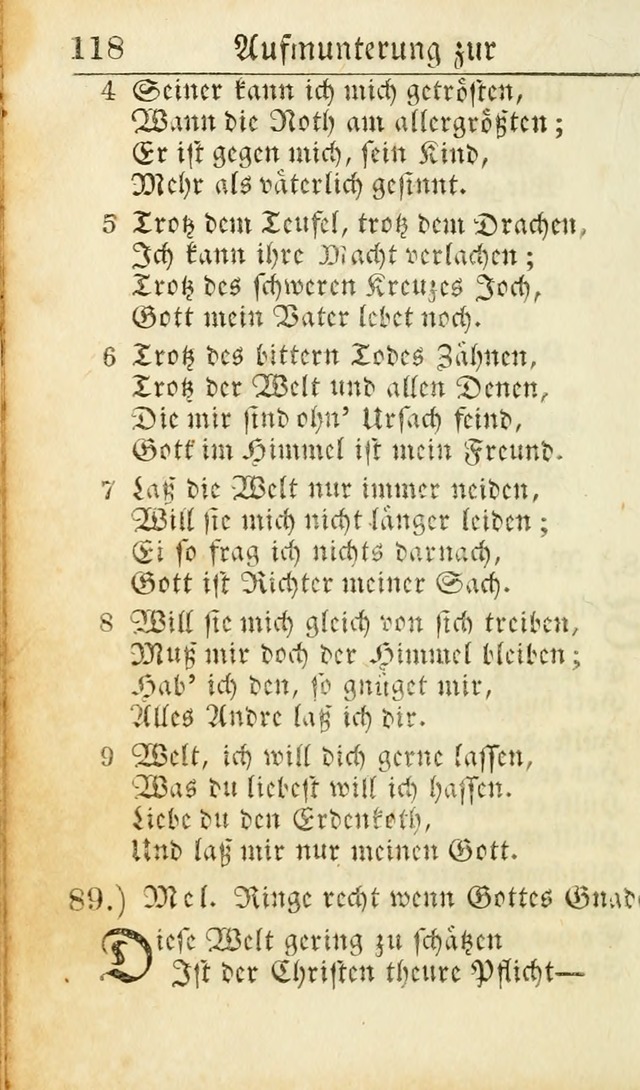 Die Geistliche Viole: oder, eine kleine Sammlung Geistreicher Lieder (10th ed.) page 127