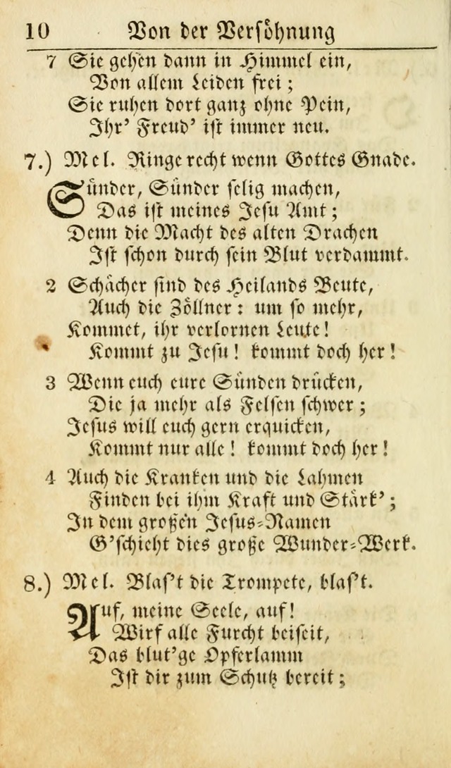 Die Geistliche Viole: oder, eine kleine Sammlung Geistreicher Lieder (10th ed.) page 19