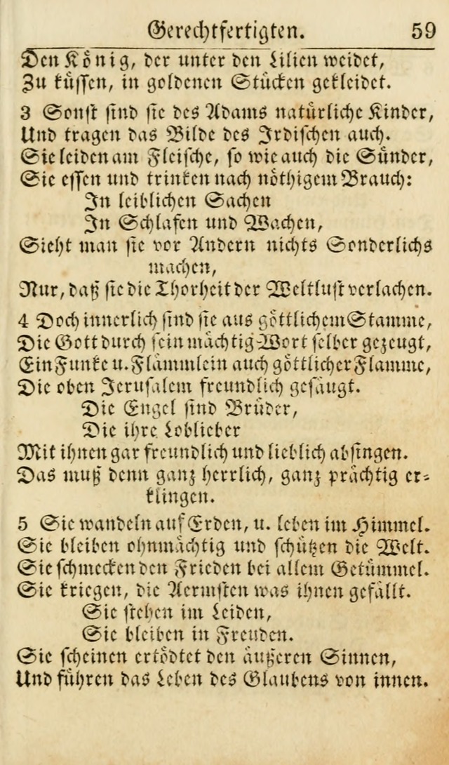 Die Geistliche Viole: oder, eine kleine Sammlung Geistreicher Lieder (10th ed.) page 68