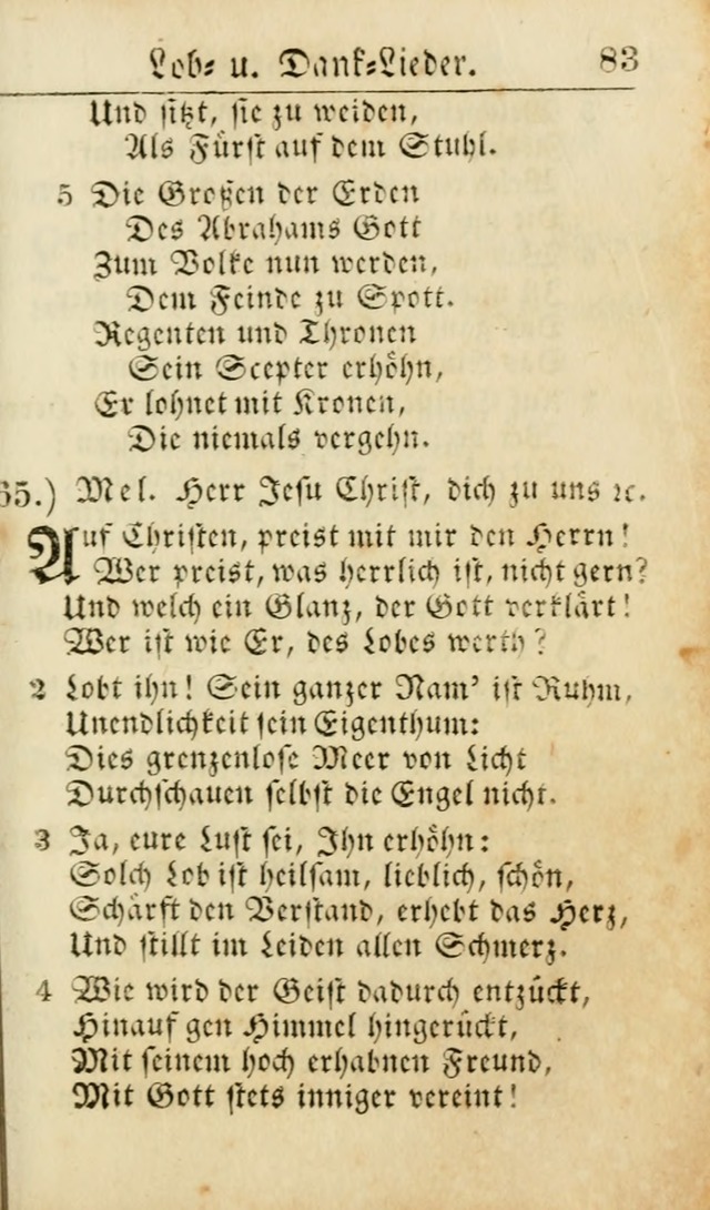 Die Geistliche Viole: oder, eine kleine Sammlung Geistreicher Lieder (10th ed.) page 92