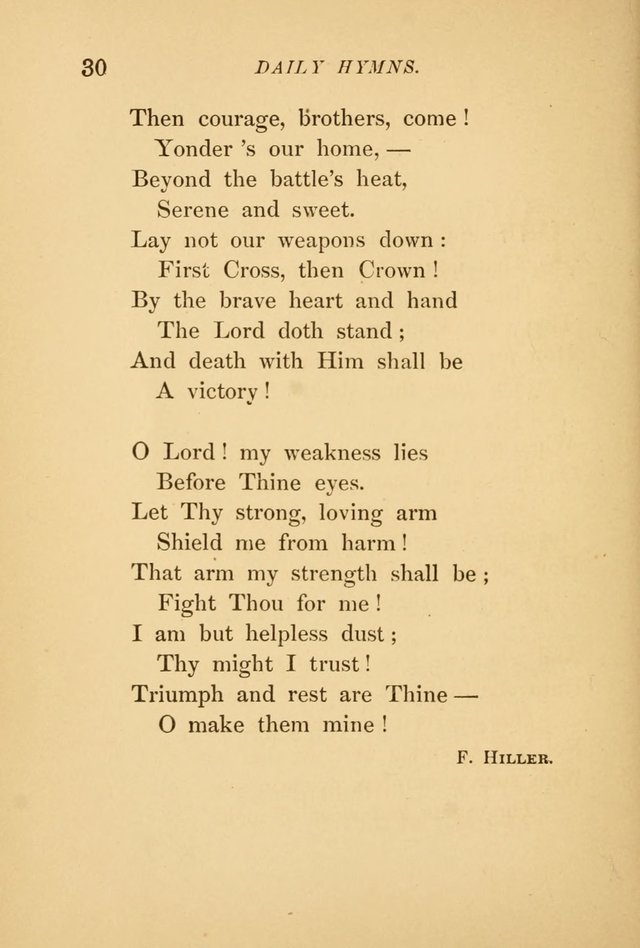 Daily Hymns: 32nd Anniversary of the Sunday Schools, St. John