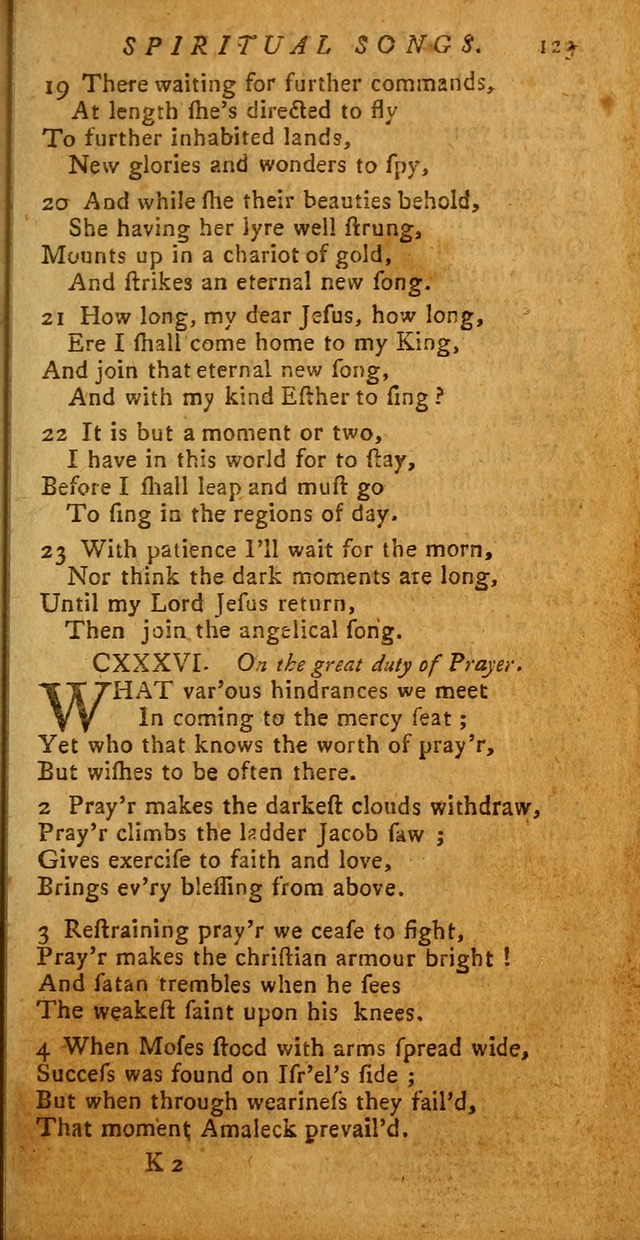 Divine Hymns, or Spiritual Songs: for the use of religious assemblies and private Christians (Latest and largest ed.) page 119