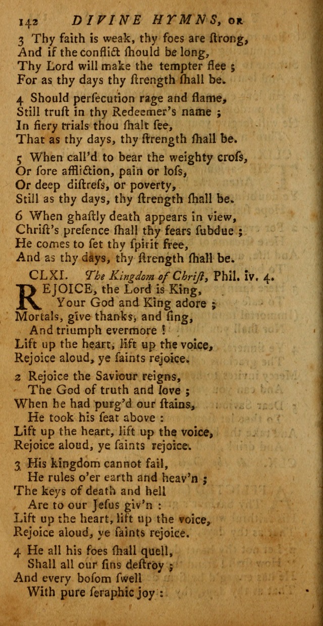 Divine Hymns, or Spiritual Songs: for the use of religious assemblies and private Christians (Latest and largest ed.) page 138