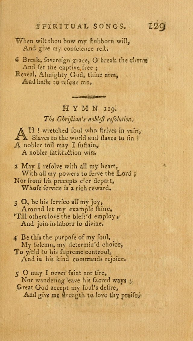 Divine Hymns, or Spiritual Songs: for the Use of Religious Assemblies and Private Christians (7th Ed. Rev.) page 136