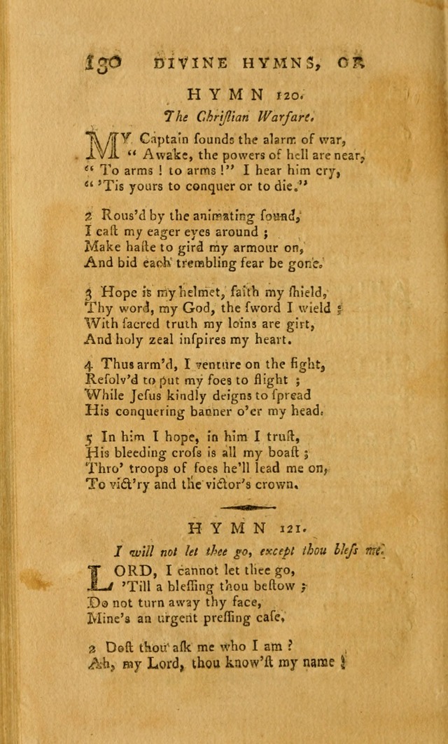 Divine Hymns, or Spiritual Songs: for the Use of Religious Assemblies and Private Christians (7th Ed. Rev.) page 137