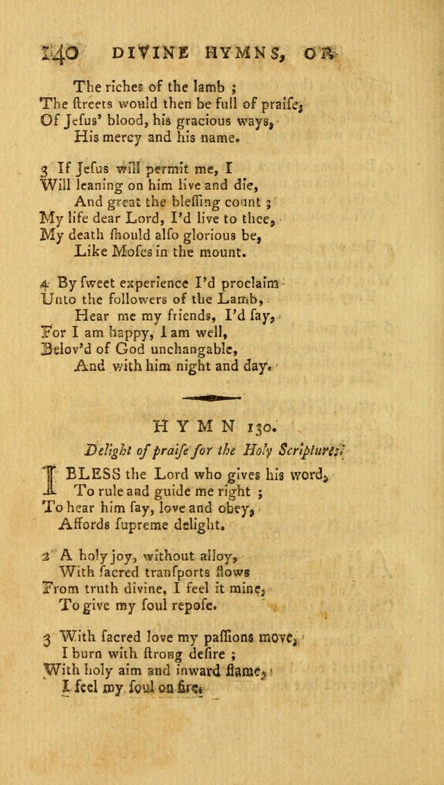 Divine Hymns, or Spiritual Songs: for the Use of Religious Assemblies and Private Christians (7th Ed. Rev.) page 147