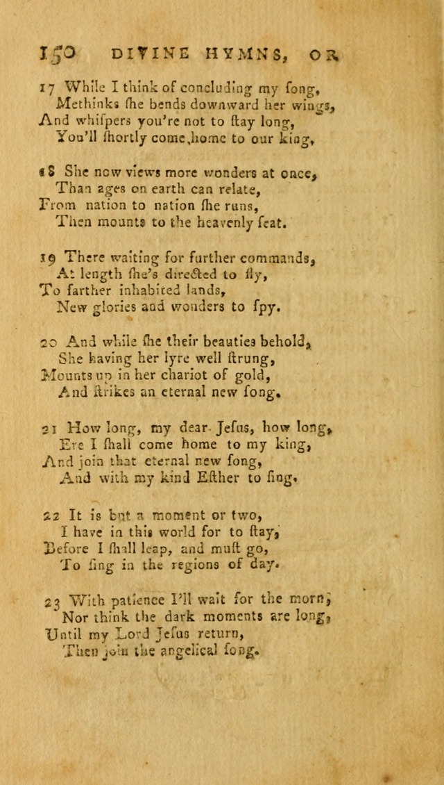 Divine Hymns, or Spiritual Songs: for the Use of Religious Assemblies and Private Christians (7th Ed. Rev.) page 157