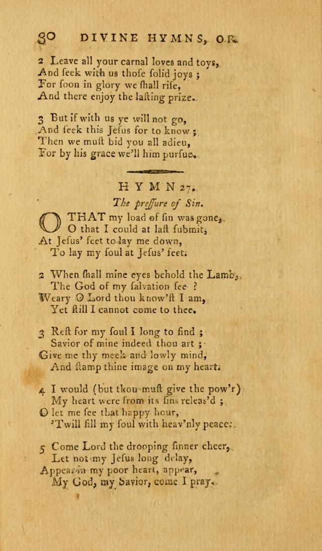 Divine Hymns, or Spiritual Songs: for the Use of Religious Assemblies and Private Christians (7th Ed. Rev.) page 37