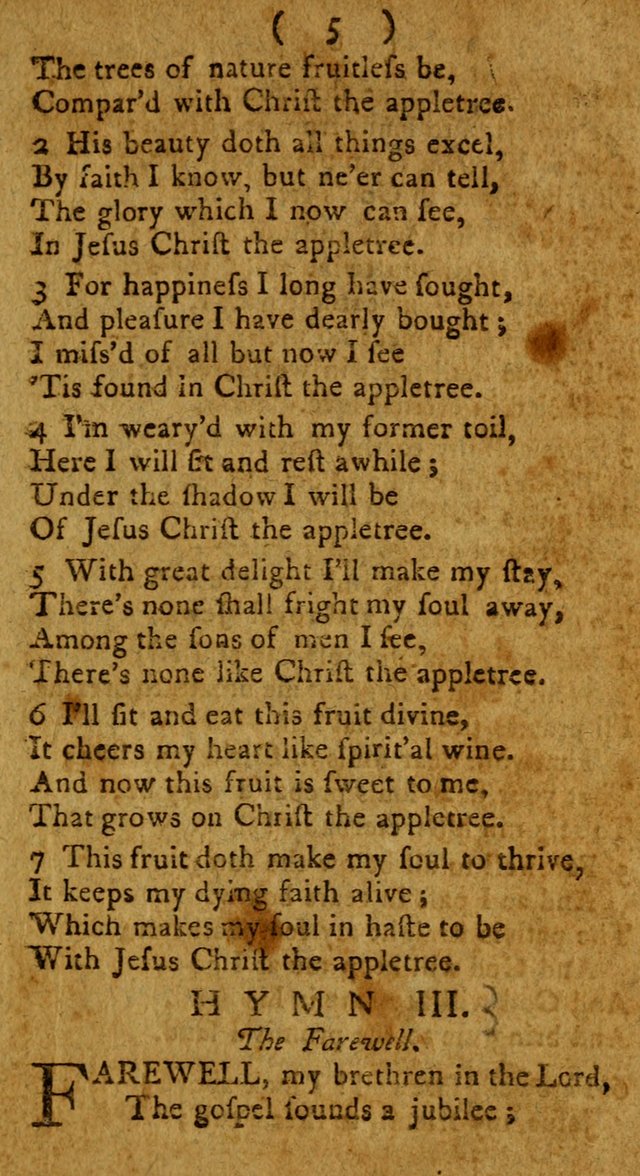 Divine Hymns or Spiritual Songs, for the use of religious assemblies and private Christians: being a collection page 10