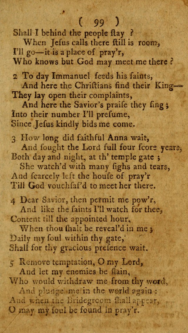 Divine Hymns or Spiritual Songs, for the use of religious assemblies and private Christians: being a collection page 104