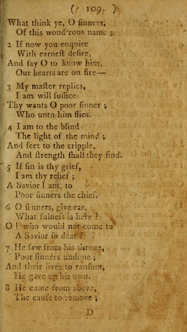 Divine Hymns or Spiritual Songs, for the use of religious assemblies and private Christians: being a collection page 114