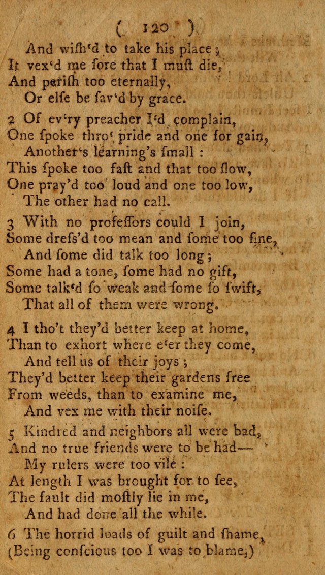 Divine Hymns or Spiritual Songs, for the use of religious assemblies and private Christians: being a collection page 125