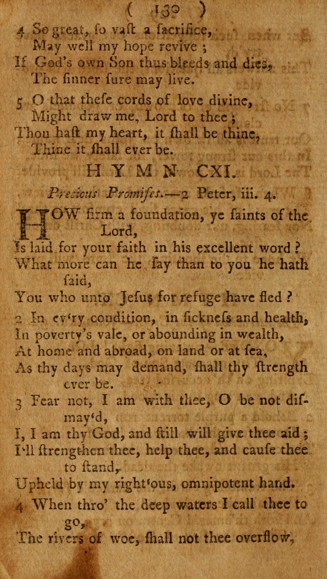 Divine Hymns or Spiritual Songs, for the use of religious assemblies and private Christians: being a collection page 135