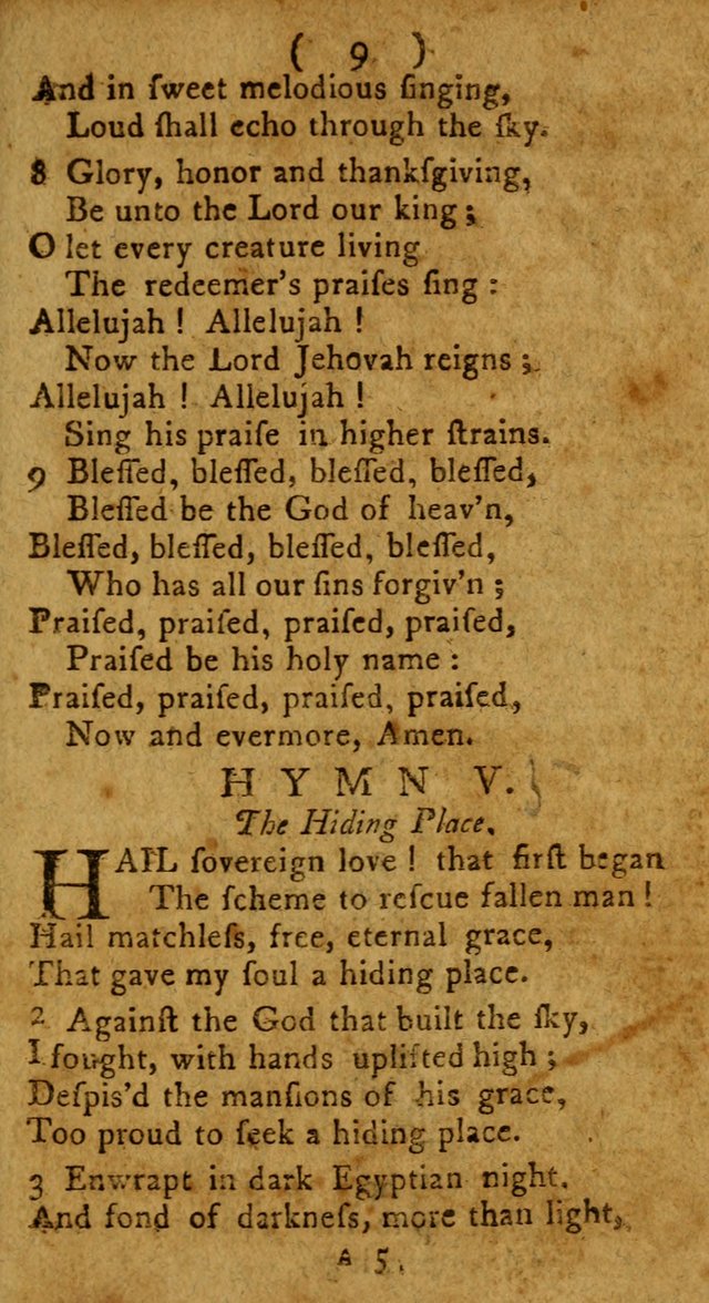 Divine Hymns or Spiritual Songs, for the use of religious assemblies and private Christians: being a collection page 14