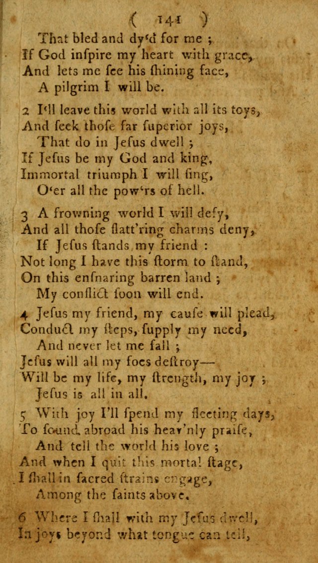 Divine Hymns or Spiritual Songs, for the use of religious assemblies and private Christians: being a collection page 146