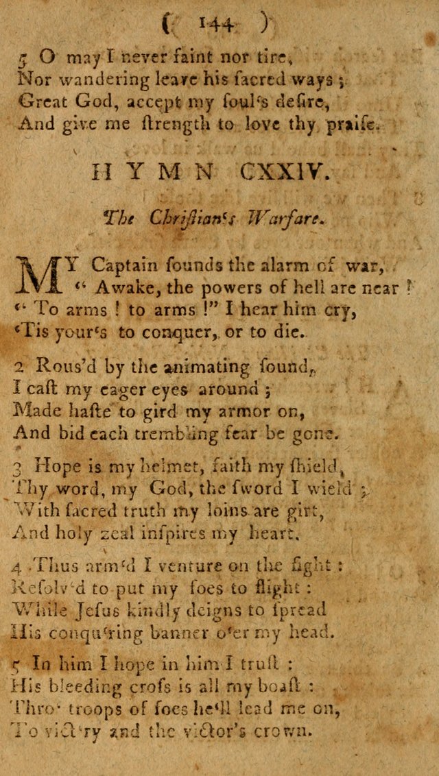 Divine Hymns or Spiritual Songs, for the use of religious assemblies and private Christians: being a collection page 149