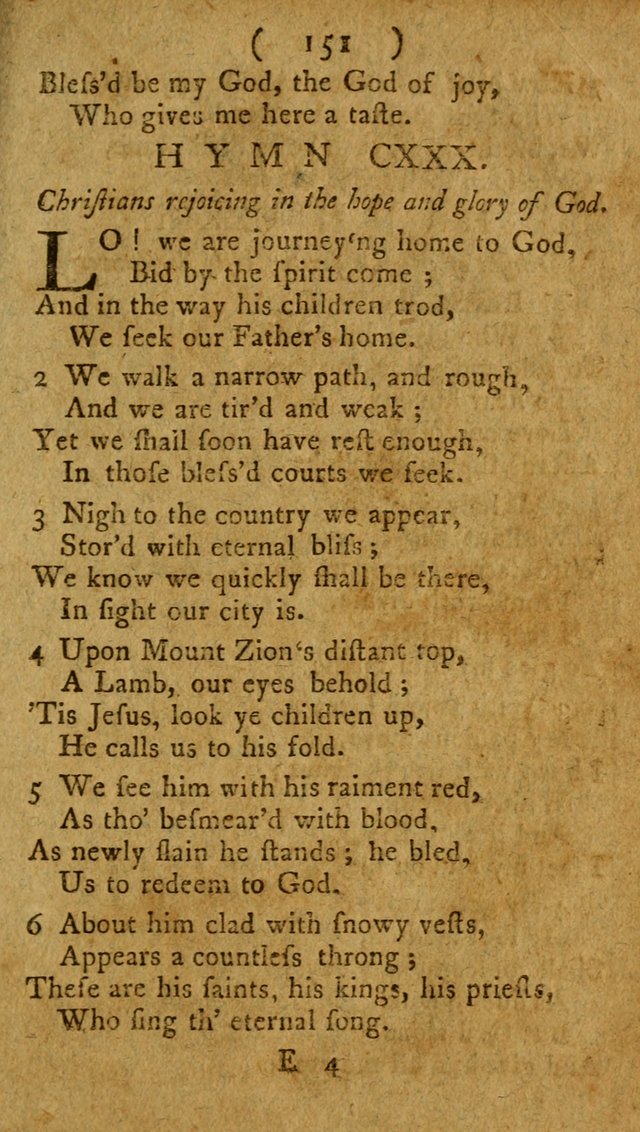 Divine Hymns or Spiritual Songs, for the use of religious assemblies and private Christians: being a collection page 156