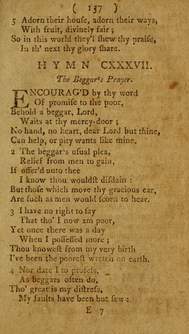 Divine Hymns or Spiritual Songs, for the use of religious assemblies and private Christians: being a collection page 162