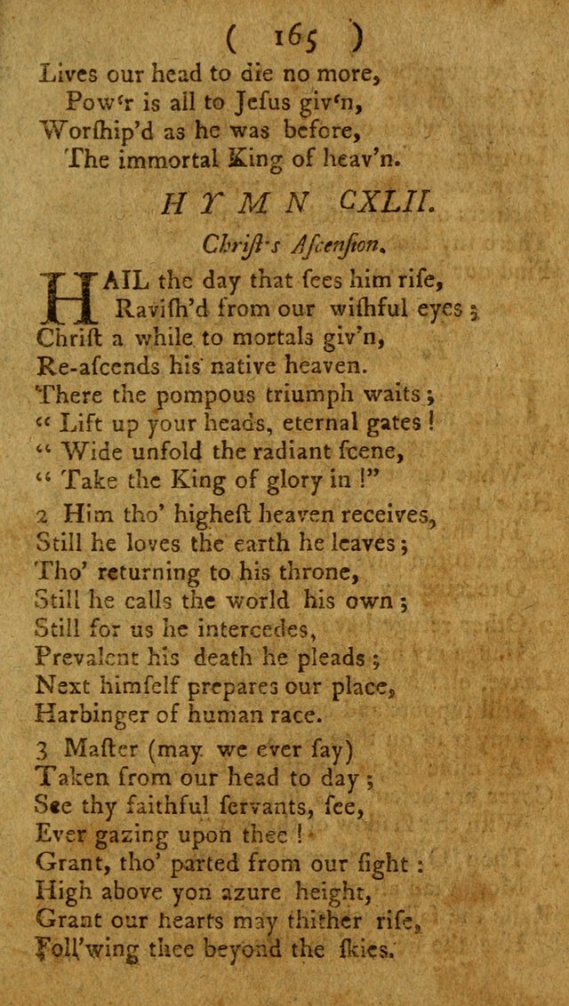 Divine Hymns or Spiritual Songs, for the use of religious assemblies and private Christians: being a collection page 170