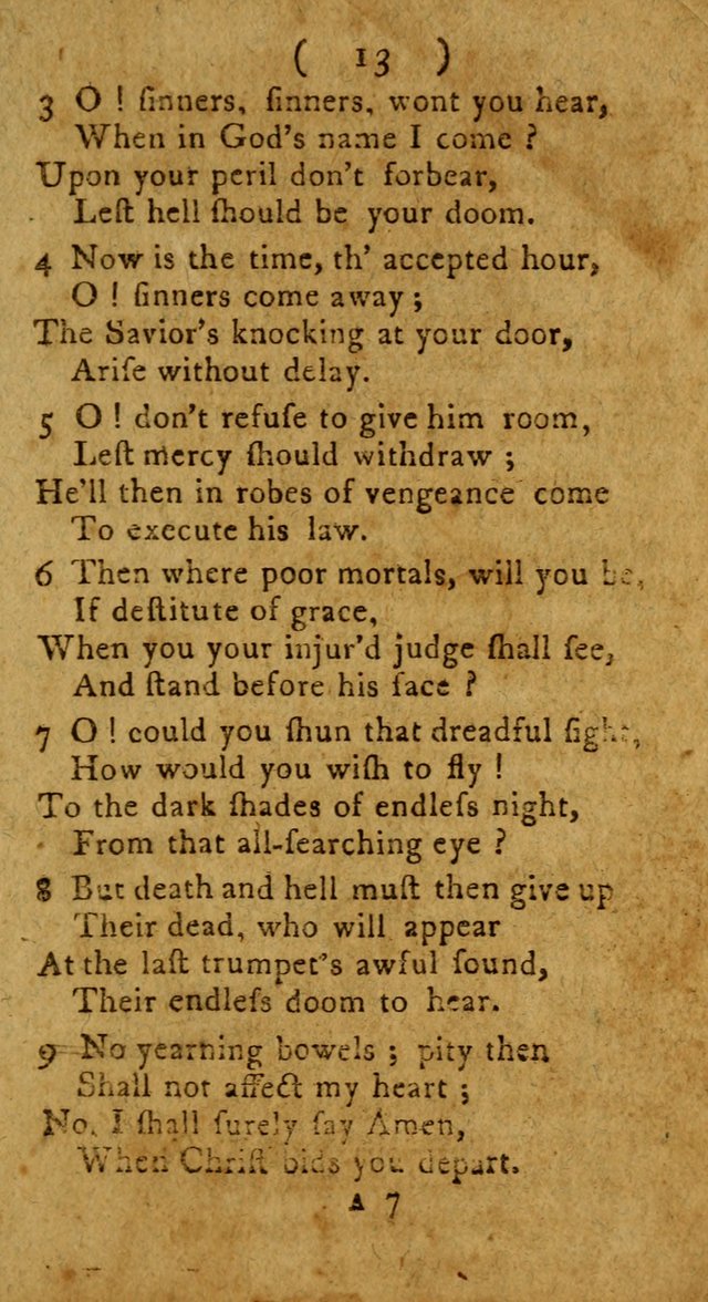 Divine Hymns or Spiritual Songs, for the use of religious assemblies and private Christians: being a collection page 18