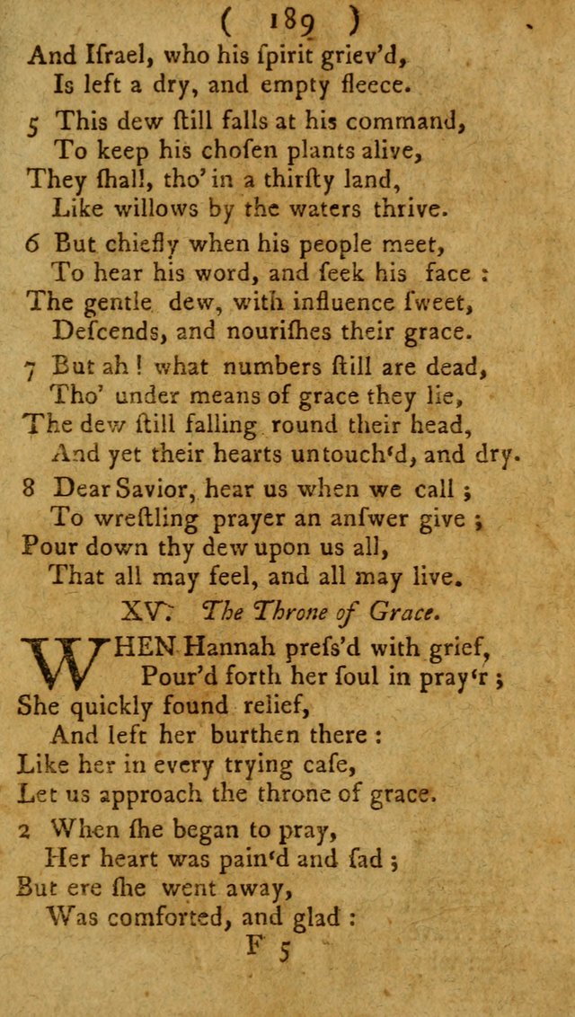 Divine Hymns or Spiritual Songs, for the use of religious assemblies and private Christians: being a collection page 194