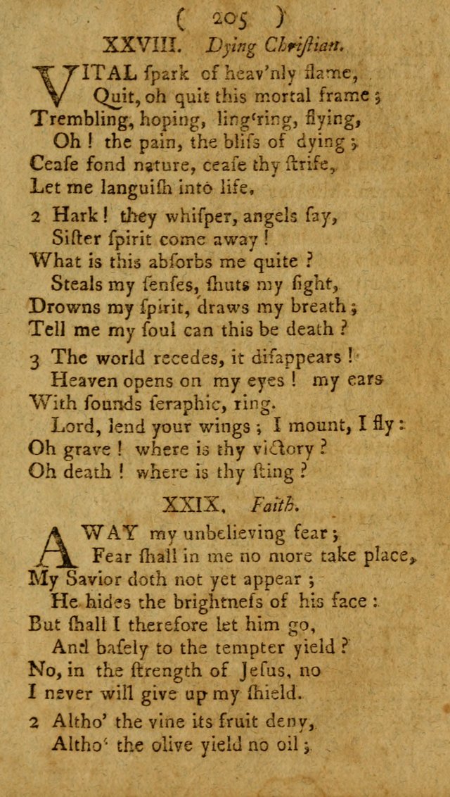 Divine Hymns or Spiritual Songs, for the use of religious assemblies and private Christians: being a collection page 210