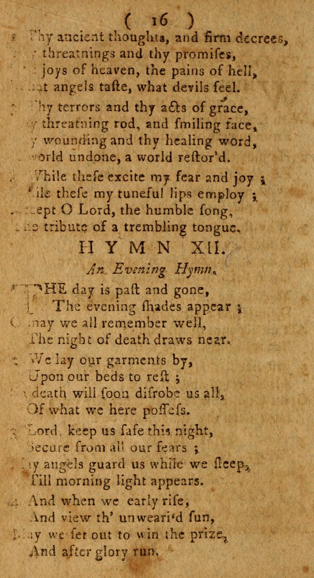 Divine Hymns or Spiritual Songs, for the use of religious assemblies and private Christians: being a collection page 247